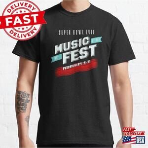 Super Bowl Music Fest Classic T-shirt